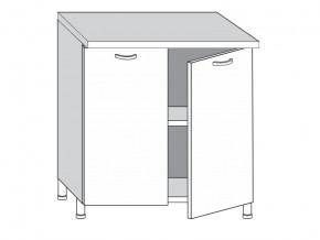 2.80.2 Шкаф-стол на 800мм с 2-мя дверцами в Еманжелинске - emanzhelinsk.mebel74.com | фото