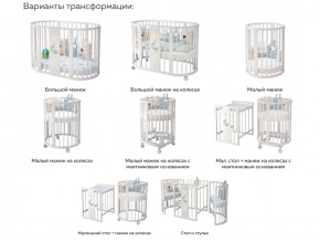 Детская кроватка белая Эстель в Еманжелинске - emanzhelinsk.mebel74.com | фото 2