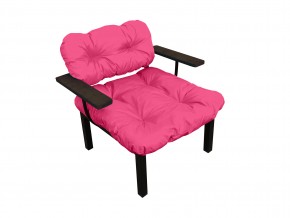 Кресло Дачное розовая подушка в Еманжелинске - emanzhelinsk.mebel74.com | фото
