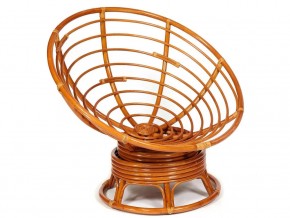 Кресло-качалка Papasan w 23/01 B с подушкой Cognac, флок Олива в Еманжелинске - emanzhelinsk.mebel74.com | фото 4