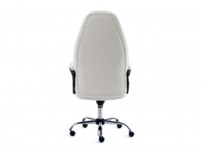 Кресло офисное Boss люкс хром кожзам белый в Еманжелинске - emanzhelinsk.mebel74.com | фото 4