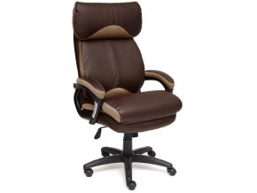 Кресло офисное Duke кожзам коричневый в Еманжелинске - emanzhelinsk.mebel74.com | фото 1