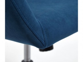 Кресло офисное Modena хром флок синий в Еманжелинске - emanzhelinsk.mebel74.com | фото 4
