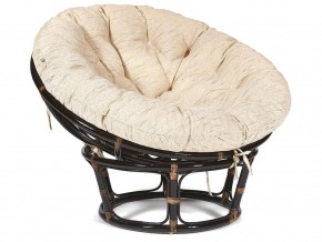 Кресло Papasan 23/01 W с подушкой Antique brown, ткань Старт в Еманжелинске - emanzhelinsk.mebel74.com | фото