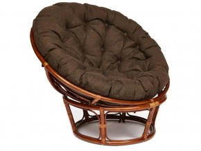 Кресло Papasan 23/01 W с подушкой Pecan, ткань Коричневый в Еманжелинске - emanzhelinsk.mebel74.com | фото