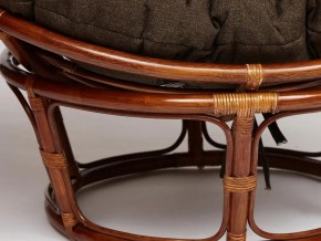 Кресло Papasan 23/01 W с подушкой Pecan, ткань Коричневый в Еманжелинске - emanzhelinsk.mebel74.com | фото 4