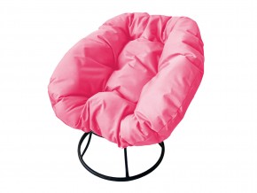 Кресло Пончик без ротанга розовая подушка в Еманжелинске - emanzhelinsk.mebel74.com | фото