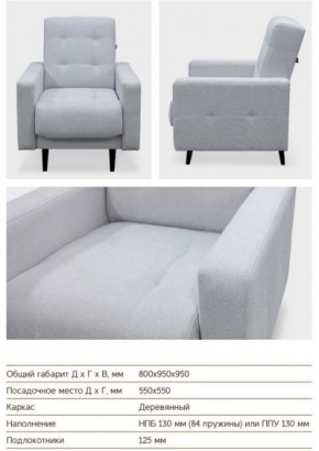 Кресло Сканди в Еманжелинске - emanzhelinsk.mebel74.com | фото 3