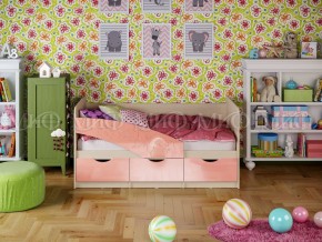 Кровать Бабочки 1600 Розовый металлик в Еманжелинске - emanzhelinsk.mebel74.com | фото