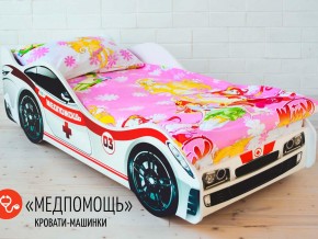 Кровать детская машина Медпомощь в Еманжелинске - emanzhelinsk.mebel74.com | фото