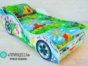 Кровать детская машинка Принцесса в Еманжелинске - emanzhelinsk.mebel74.com | фото