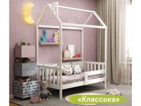 Кровать Домик Аист-1 Классика белый 1800х900 в Еманжелинске - emanzhelinsk.mebel74.com | фото