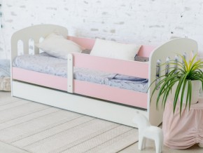 Кровать Малыш с ящиком розовый в Еманжелинске - emanzhelinsk.mebel74.com | фото