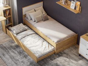 Кровать одинарная Милан выкатная с настилом в Еманжелинске - emanzhelinsk.mebel74.com | фото