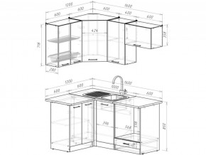 Кухонный гарнитур Антика мега прайм 1200х1600 мм в Еманжелинске - emanzhelinsk.mebel74.com | фото 6