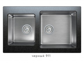 Мойка комбинированная Tolero twist TTS-840 Черный 911 в Еманжелинске - emanzhelinsk.mebel74.com | фото