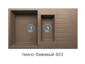 Мойка кварцевая Tolero R-118 Темно-бежевый 823 в Еманжелинске - emanzhelinsk.mebel74.com | фото