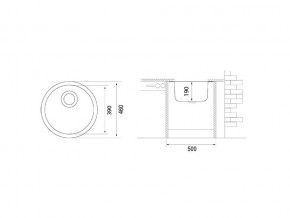 Мойка Longran Ultra ULS 460 в Еманжелинске - emanzhelinsk.mebel74.com | фото 3