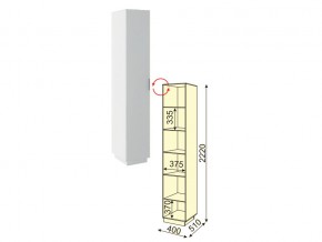 Шкаф 1 дверь М39 Тиффани в Еманжелинске - emanzhelinsk.mebel74.com | фото 2