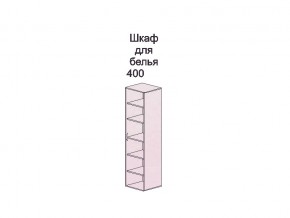 Шкаф для белья 400 ДБ Аннет в Еманжелинске - emanzhelinsk.mebel74.com | фото 2