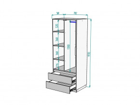 Шкаф Malta light H297 Белый в Еманжелинске - emanzhelinsk.mebel74.com | фото 2