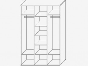 Шкаф Парма, трехдверный в Еманжелинске - emanzhelinsk.mebel74.com | фото 2