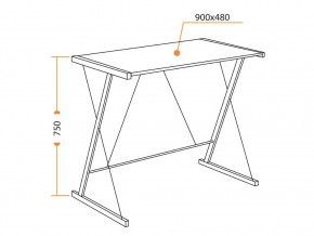 Стол WD-09 concrete в Еманжелинске - emanzhelinsk.mebel74.com | фото 2