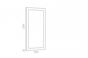 Зеркало Оливия НМ 040.49 Х в Еманжелинске - emanzhelinsk.mebel74.com | фото 2